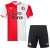 Officiële Voetbalshirt + Korte Broek Feyenoord Rotterdam Thuis 2023-24 - Kids